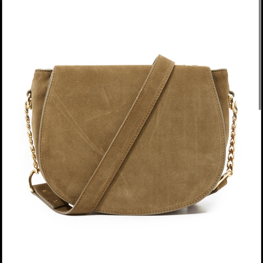ZIMMERMANN suede saddle cross body bag